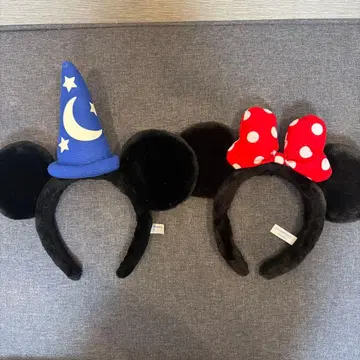 디즈니랜드 머리띠 미키 미니