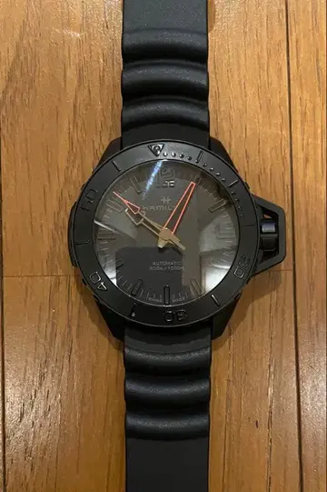 Hamilton 자동 와인딩 해밀턴 카키 네이비 오픈 하트