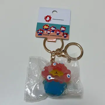 폼폼푸딩 EXPO 2025 산리오 미야쿠미야쿠 클리어 컬러 키링