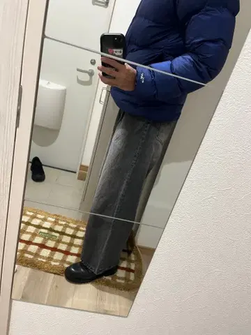 tk Takeo Kikuchi 그레이 배기 데님