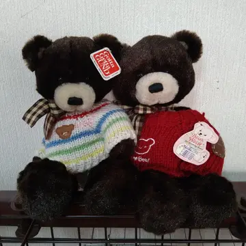 레어 Gotta Getta GUND 건드사 베어 2체 세트 의류 포함