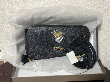 ATAO 블랙 가죽 숄더백