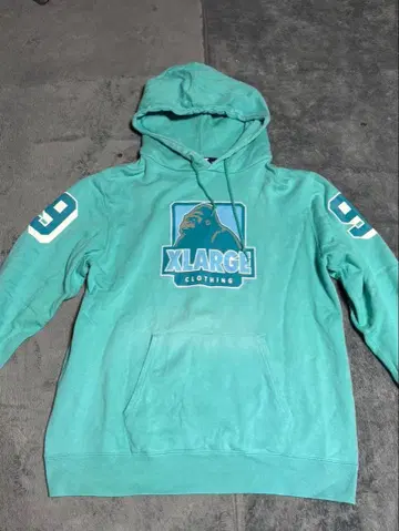 XLARGE 로고 후드티