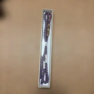 보라색 허리띠 뜨개질 디자인 미사용 새상품