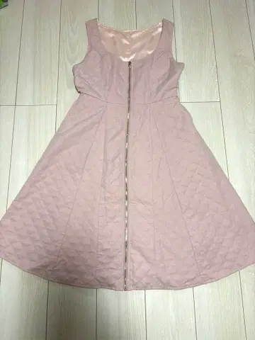 토코 클로젯 퀼팅 조 종아리 기장 원피스