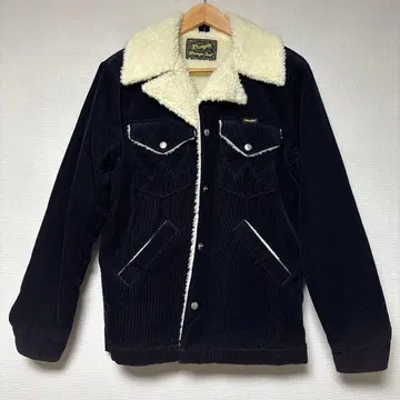 Wrangler 네이비 코듀로이 보아 자켓