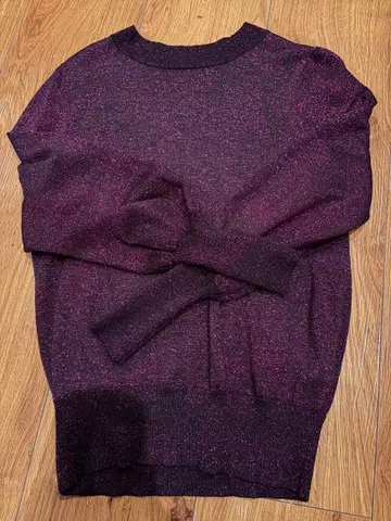 DEMYLEE 라메 믹스 니트 스웨터 XS