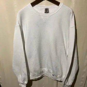 러셀 전면 V 무지 맨투맨