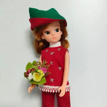 60-5 Xmas 8개 별 부케 세트 복각판 초대 리카짱 사이즈