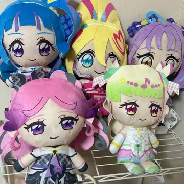 너와 아이돌 프리큐어 메챠모후굿토 봉제 인형 5인 세트