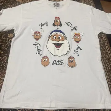 CAPTAIN SANTA 캐릭터 T셔츠 M 사이즈