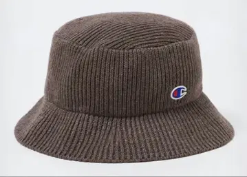 Champion 챔피온 L 브라운 니트 버킷햇 모자
