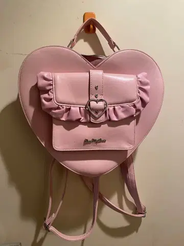 Dear My Love 하트형 백팩 핑크