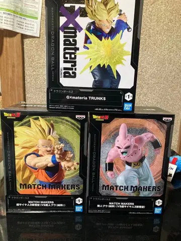 드래곤볼 피규어 세트