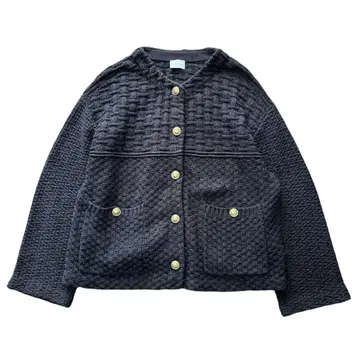 그린 라벨 릴랙싱 링크 니트 자켓 네이비 가디건