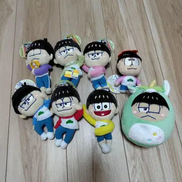 오소마츠 6쌍둥이 봉제 인형 8개 세트