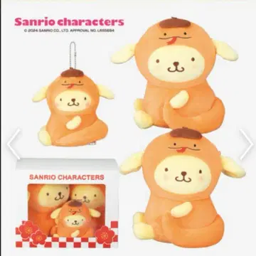 산리오 복주머니 3개 세트 [새상품] 폼폼푸딩 산리오 일본 한정판
