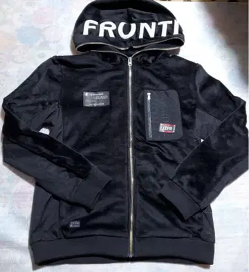 I'Z FRONTIER I'ZBEAT 블랙 M 후드티