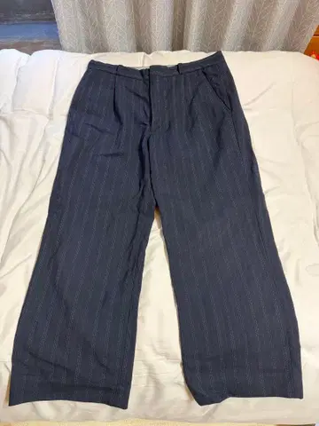 40s~50s 스트라이프 와이드 팬츠