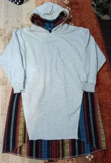 티티카카 후드티 트레이닝복 원피스 프리 size 그레이 계열