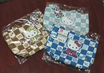 [미사용 새상품] 이치마츠 키티 일본풍 런치 토트백 3개 세트