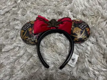 상하이 디즈니 한정판 캐리비안의 해적 머리띠 디즈니