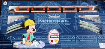 [ 초레어품 ] Disneyland 모노레일 플레이 세트 해외