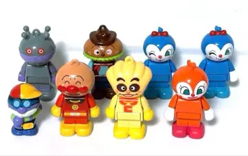 날아라! 호빵맨 블록 라보 스윙 피규어 7체 세트