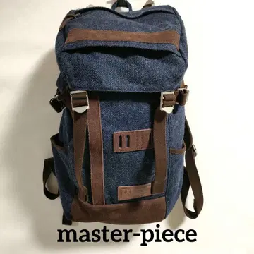 master-piece 마스터피스 럭색 네이비 브라운