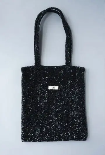 Uhr 스팽글 토트백 블랙