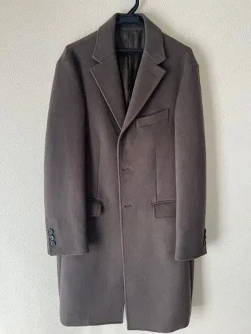 COMME CA ISM 남성용 체스터 코트