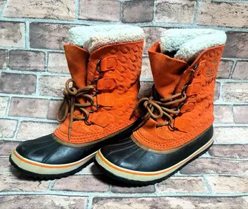 SOREL 스노우 부츠 오렌지