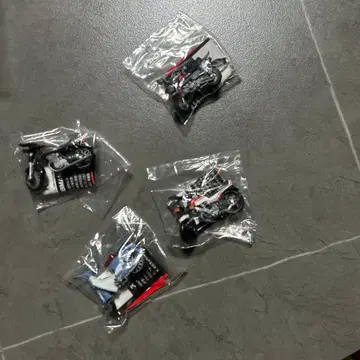 HONDA 역대 바이크 피규어 4개 세트