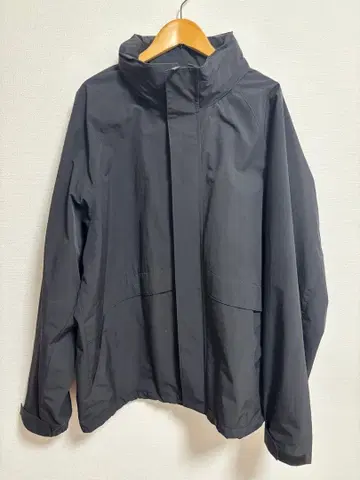 유니클로 윈드프루프 스탠드 블루종