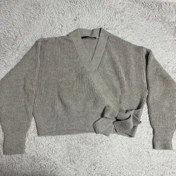 톰베르 뒤 시엘 그레이 니트 가디건