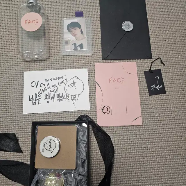 방탄소년단 지민 FACE 공방포카 굿즈 양도