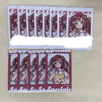 니지산지 Speciale 1주년 사오토메 베리 폴라로이드풍 카드