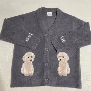 gelato pique 토이 푸들 자카드 가디건 S-M