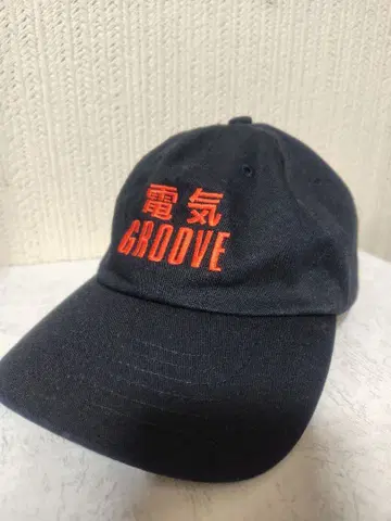 덴키 그루브 클래식 로고 캡