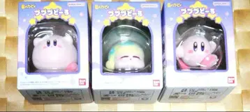 커비  시리즈 피규어 3체 세트