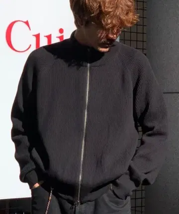 [ 새상품급 ] crepuscule 드라이버즈 니트 (garden 별주)