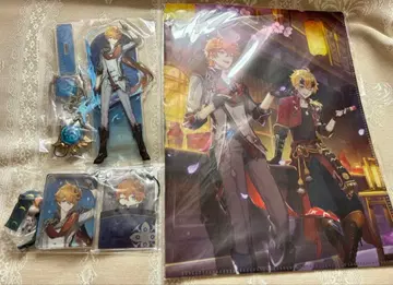 원신 타르탈리아 코롯타 클리어 파일 아크릴 스탠드 미니 피규어