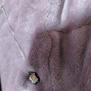 네잎 클로버 실버 목걸이