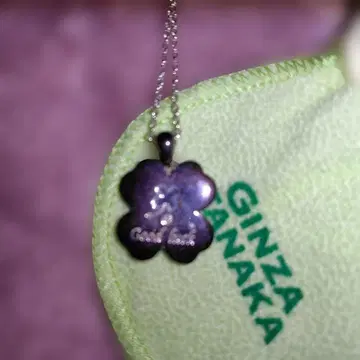 네잎 클로버 실버 목걸이