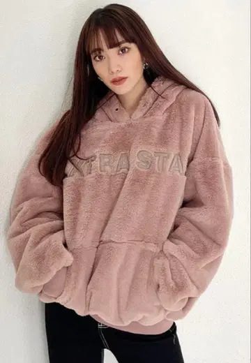 GYDA 제이다 EXTRA STAN 에코 퍼 후드티 겨울 의류