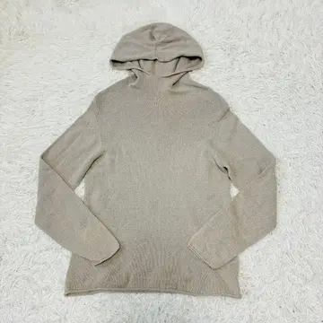 evameva vie 에붐에바 니트 후드티 울 코튼