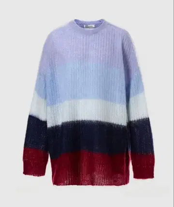 DAIRIKU 22SS MOHAIR NANA BORDER KNIT