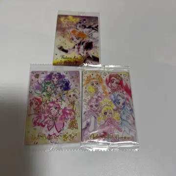 프리큐어 웨하스 카드 SSR 3장
