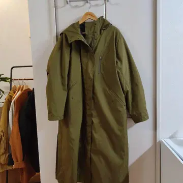 Sunny Clouds 올리브 모즈 코트