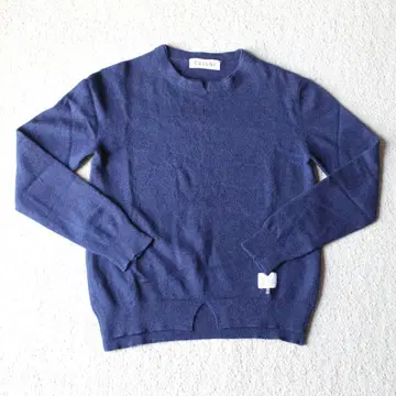 CULLNI 레이어 니트 긴팔 다크 네이비